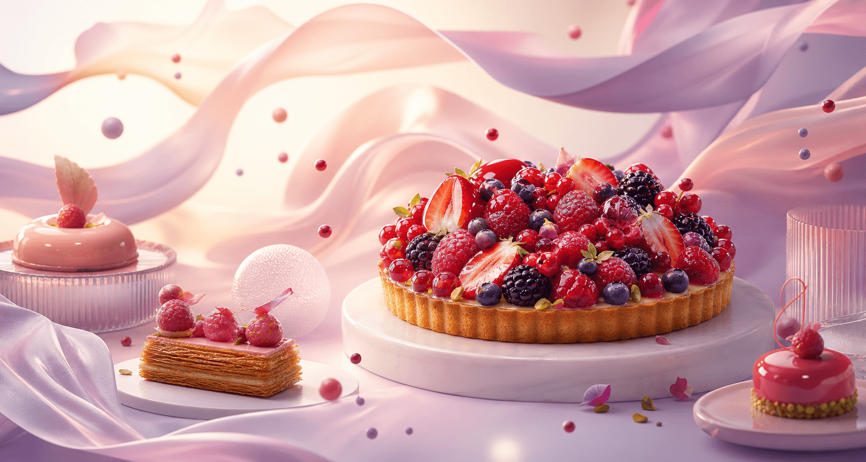 The Berries Pastry Animation Website project preview
